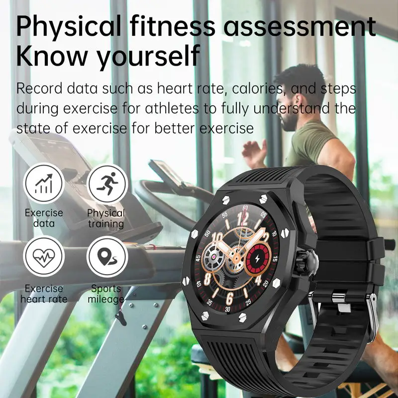 

LIGE 2021 New Smart Watch Heart Rate Blood Pressure Monitoring Fitness Tracking Band Sport Smartwatch For Men Women Android iOS