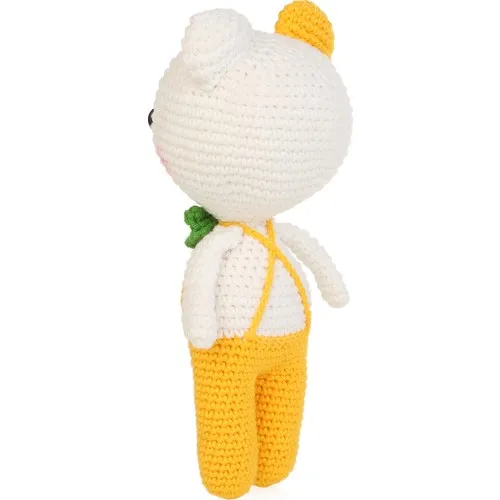 Желтый Papyonlu вязаный амигуруми малыш | Игрушки и хобби
