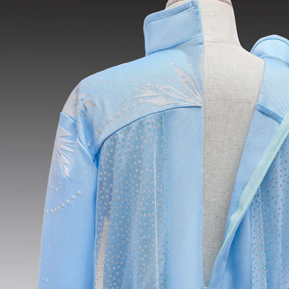 Костюм принцессы Эльзы для косплея из мультфильма Снежная королева |