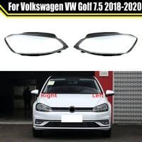 car headlight cover headlamp lens auto shell cover light caps glass case lampshade for volkswagen vw golf 7 5 2018 2019 2020