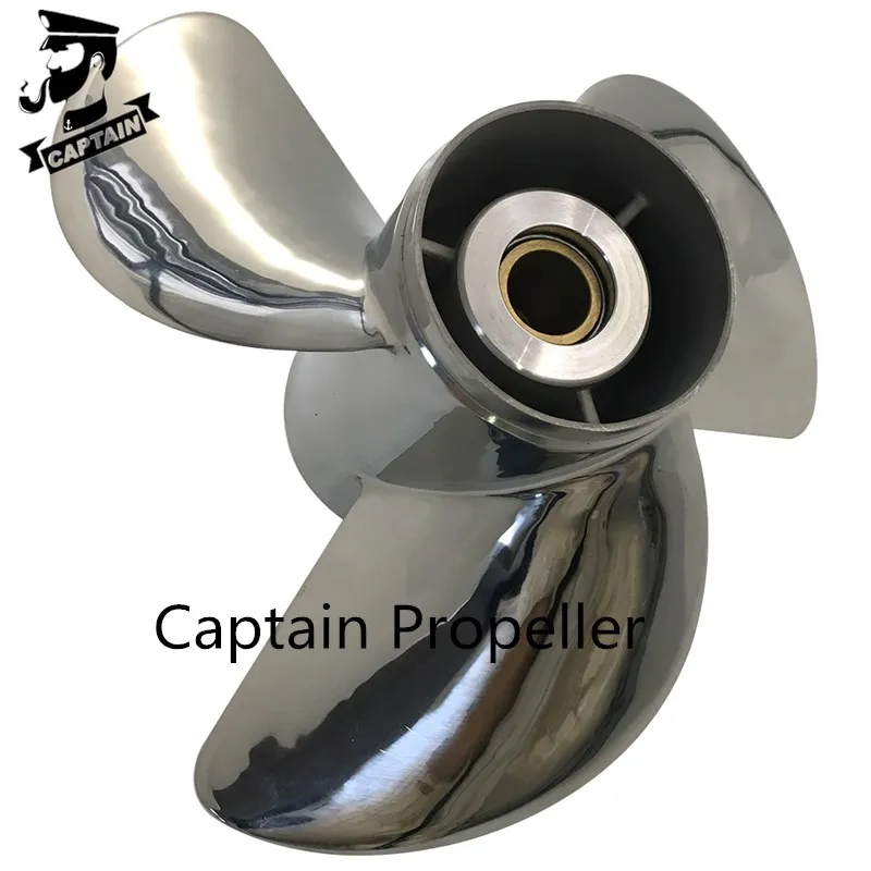 Винт Captain Propeller 13 1/4x17 подходит для подвесных двигателей Tohatsu 90 л.с. 115 120 нержавеющая