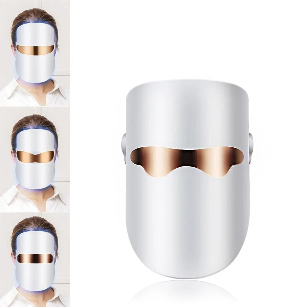 

LED Photonic Skin Instrument 3 Colors Light Skin Care LED Facial Mask Rejuvenation Wrinkle Acne Removal Skin Whitening Masks