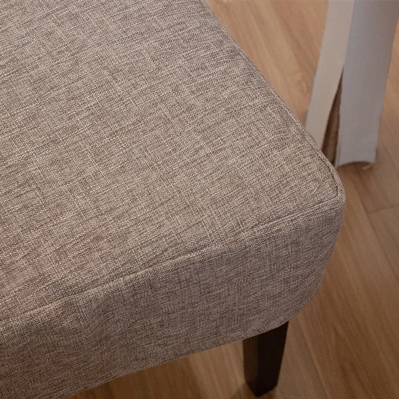 Индивидуальный домашний Хлопковый чехол для обеденного стула|linen pillow|chair factorylinen