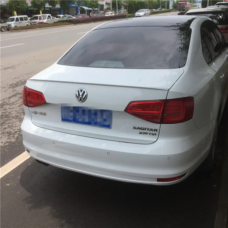 Спойлер для sagitar 2012-2015 Volkswagen спойлер из АБС-пластика цветной задний крыла