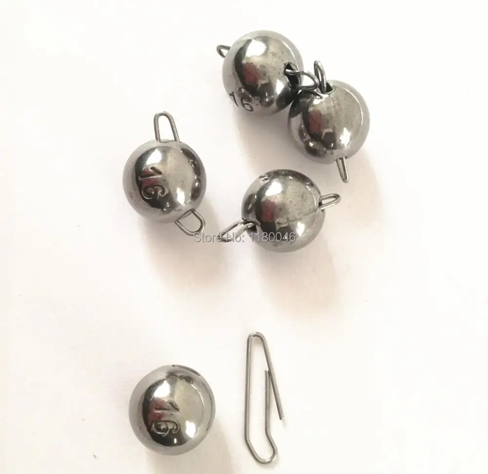 

97% Wolfram Cheburashka Fishing Weight 10pcs Tungsten Cheburashka Sinker Plain Color