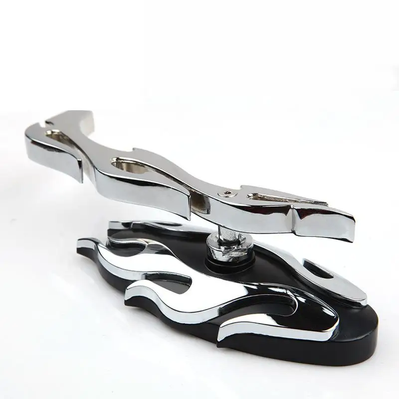 8 мм 10 резьба на заказ Пламя Череп мотоцикл зеркало заднего вида чехол Уличный