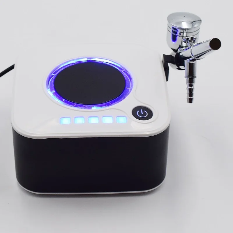 

Hot portable home use high pressure square nano-automized spray facial beauty device for moisture