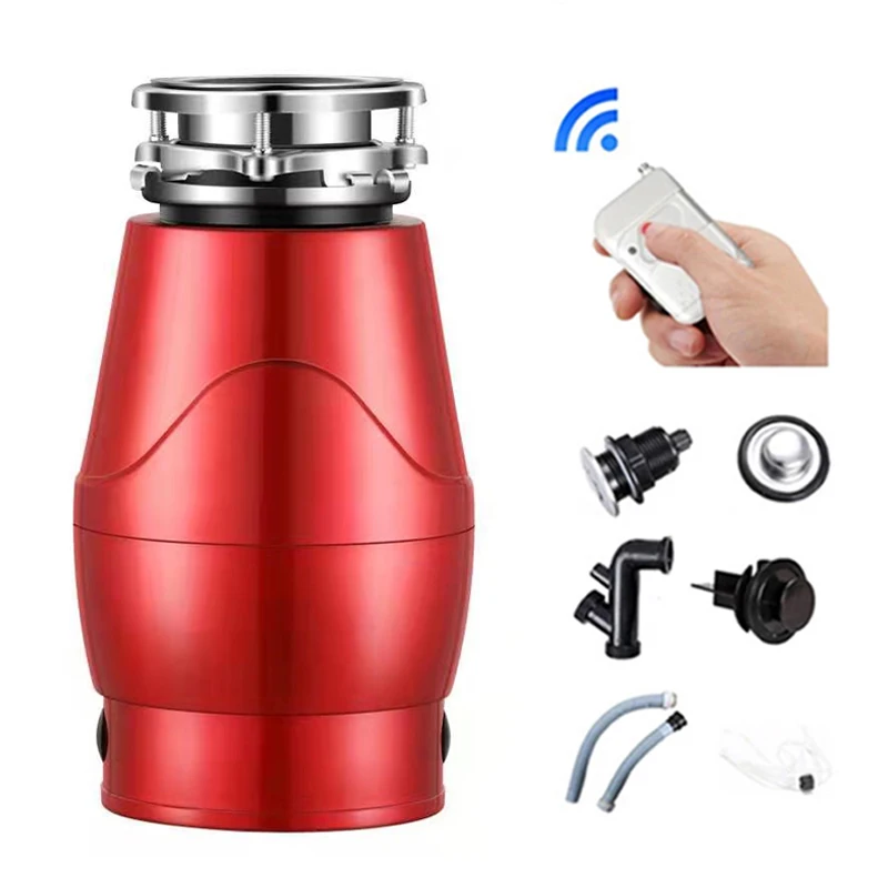 

220V Household Food Garbage Disposal Food Residue Crusher Sewer Rubbish Disposal Crusher Grinder Kitchen Sink Appliance