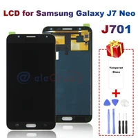 aaa tft lcd for samsung galaxy j7 neo display for j701 j701f j701m j701mt touch screen digitizer assembly replacement 100 teste