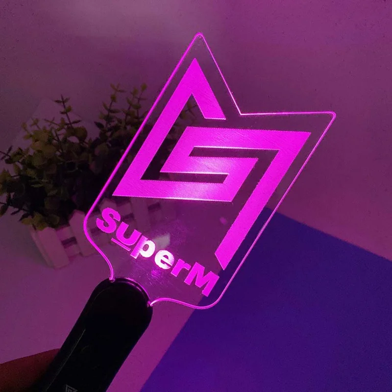 Kpop SuperM ручная подсветка для концерта стильная подсветильник ка K pop ночная