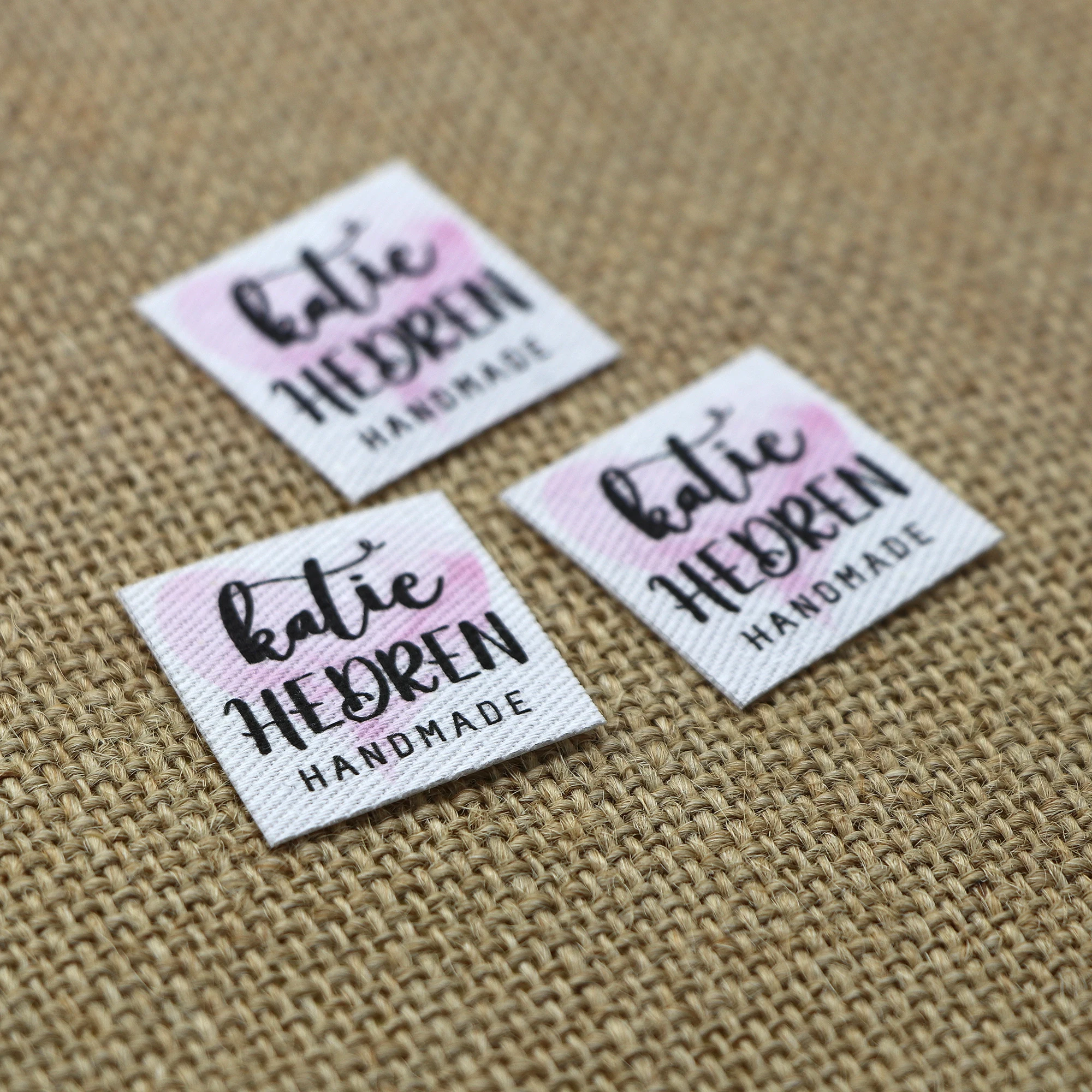 Этикетки для глажки одежды с логотипом или текстом на хлопок 96 шт. - купить по