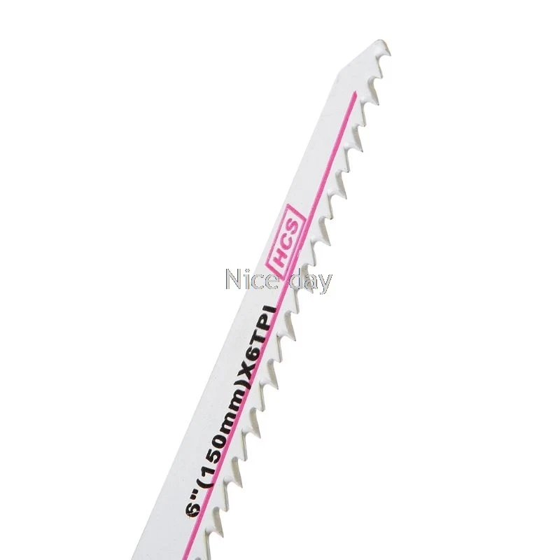 

High Carbon Steel S611DF 150mm 6" Reciprocating Saw Blade Effective For Cutting Wood Woodworking F15 20 Dropship