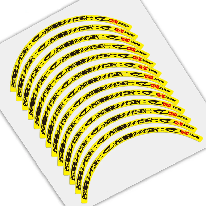 

26er 27.5er 29er MTB Rim Wheel Sticker Cycle Reflective Mountain Bike Wheels Decal for MAVIDEEMAX
