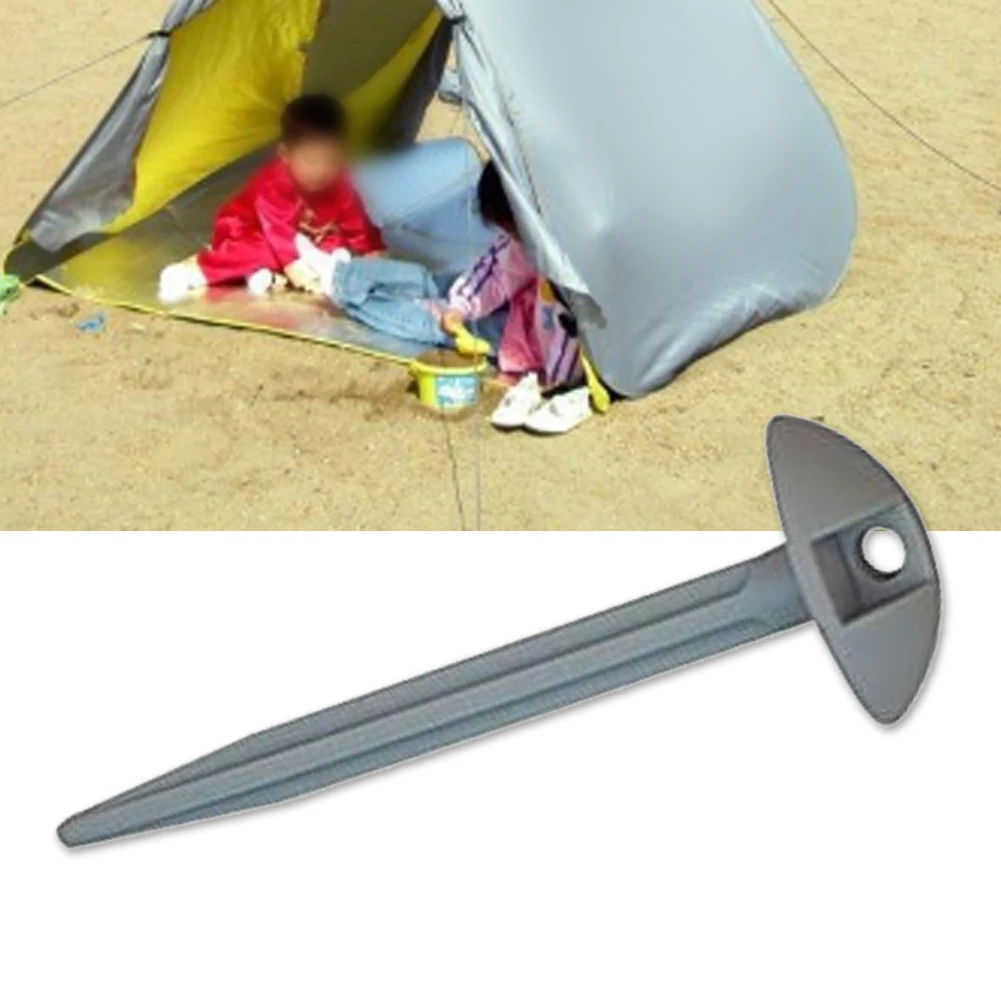 

50 Pcs Portable Ground Pin Stakes Tent Pegs Outdoor Camping Sports Fixing Awning Accessories Plastic Tool Equipment Hiking