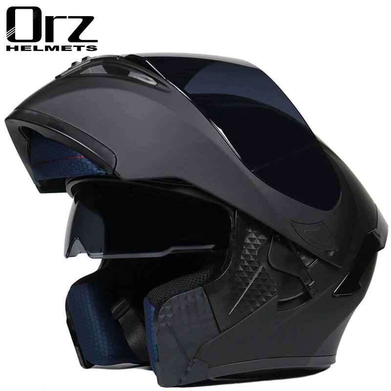 2020 NEW off road Motorcycle Helmet motocross Racing Modular Dual Lens Helmet Full Face Safe Helmets Casco Casque Moto S M L XL