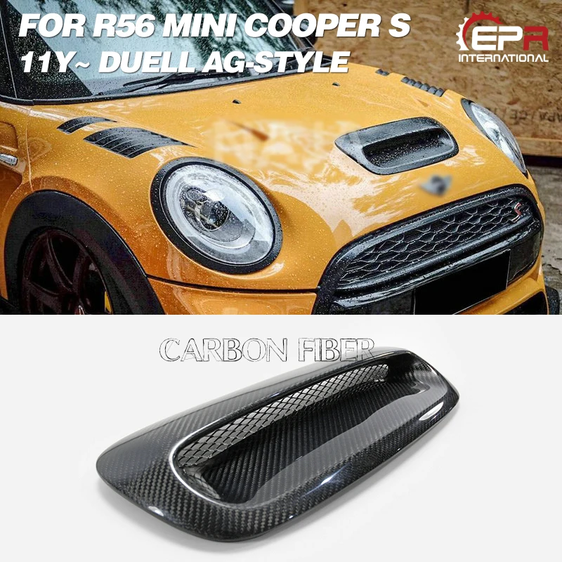 Для R56 Mini Cooper S 11y ~ DAG-Style углеродное волокно и стекловолокно колпачок