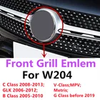 3D зеркальный логотип для W204 B Class 2005-2010 C 2008-2013 V MPV GLK 2006-2012 Metris G 2001-2019 Передняя средняя эмблема
