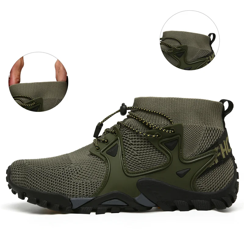 

New Mesh Breathable Shoes Mountaineering Shoes Size 36-47 Outdoor Sports Shoes Men's Track and Field Shoes