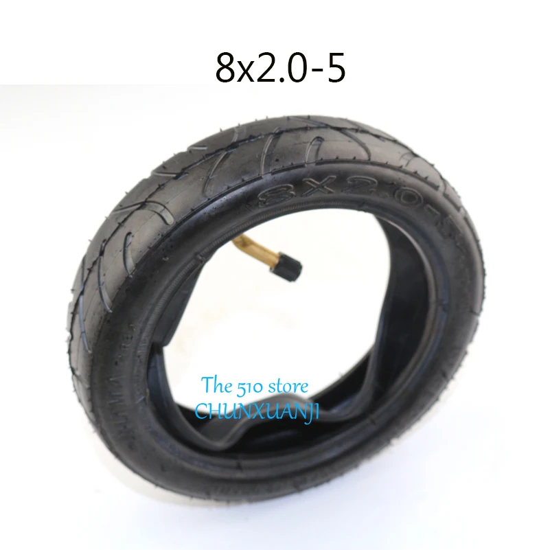 

Высокое качество 8X2.0-5 внутренняя труба и шины для электрического скутера детская тележка 8 дюймов пневматическая шина 8x2.00-5 Шины