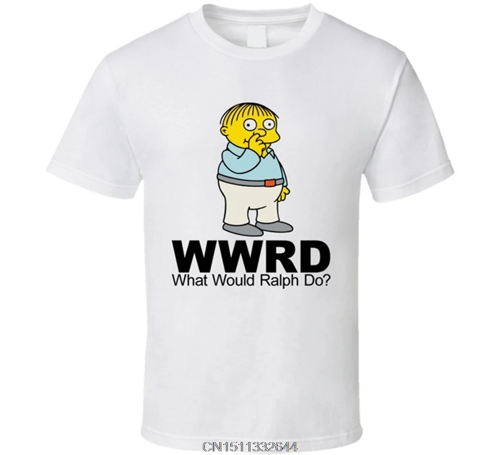 Футболка Bandit Ralph Wiggum футболка с персонажами оптовая продажа модные брендовые