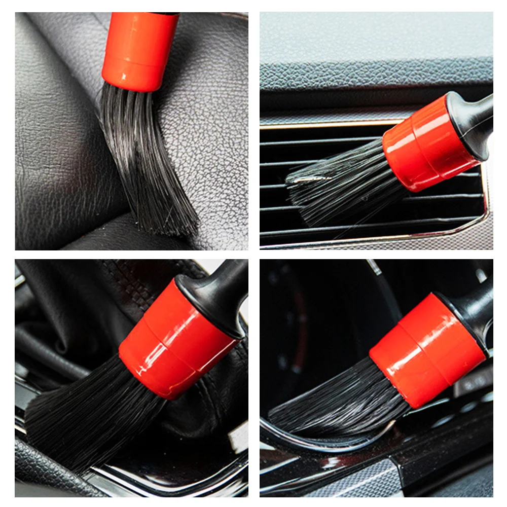5 шт. детальная щетка для чистки автомобиля щетка для мытья салона автомобиля колесо очистки зазора обода приборной панели вентиляционное отверстие Отделка Инструмент