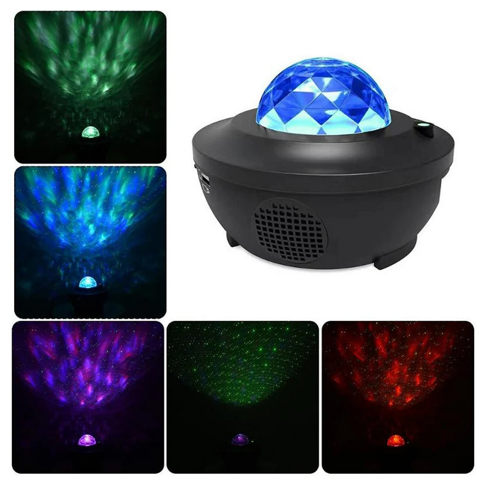 USB Галактическая Звездная Ночная лампа светодиодный проектор звездного неба