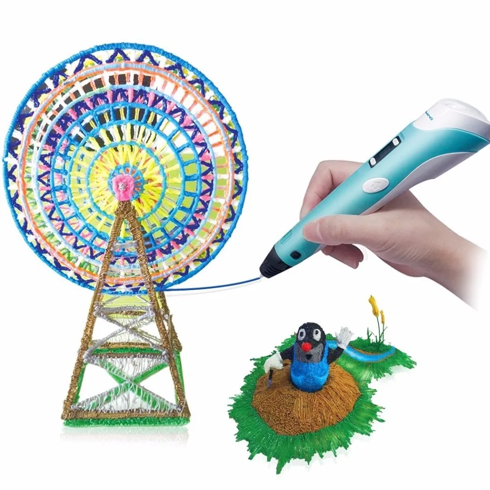 3D Printer Pen Arts Making Doodle Crafts PLA Filaments Printing Drawing Children Creativitive Toys Hobby Plastic | Игрушки и хобби