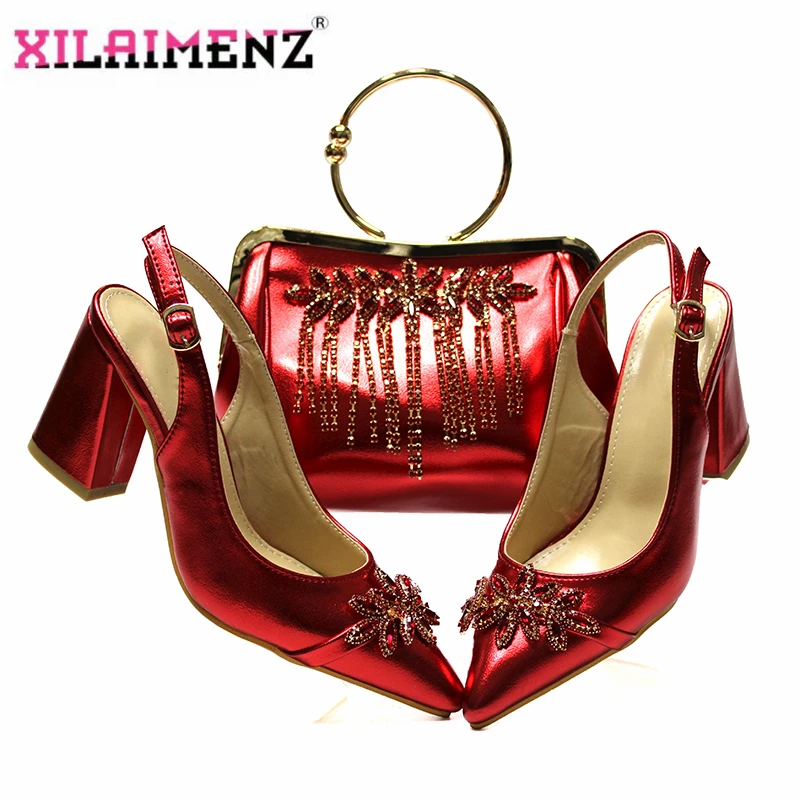 Свадебный комплект из обуви и сумки итальянская женская обувь специальные