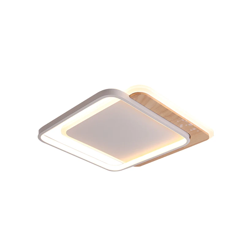 $39.00 Modern LED Chandeliers Real wood Lamps for Living Room Bedroom HOME Decoration Housing Dropshipping Indoor Lighting Fixtures