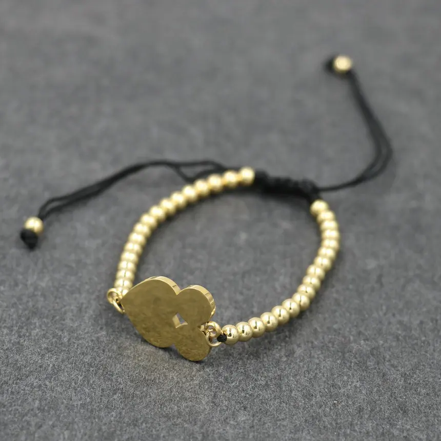 Модный браслет из нержавеющей стали для мужчин и женщин в виде совы золотого