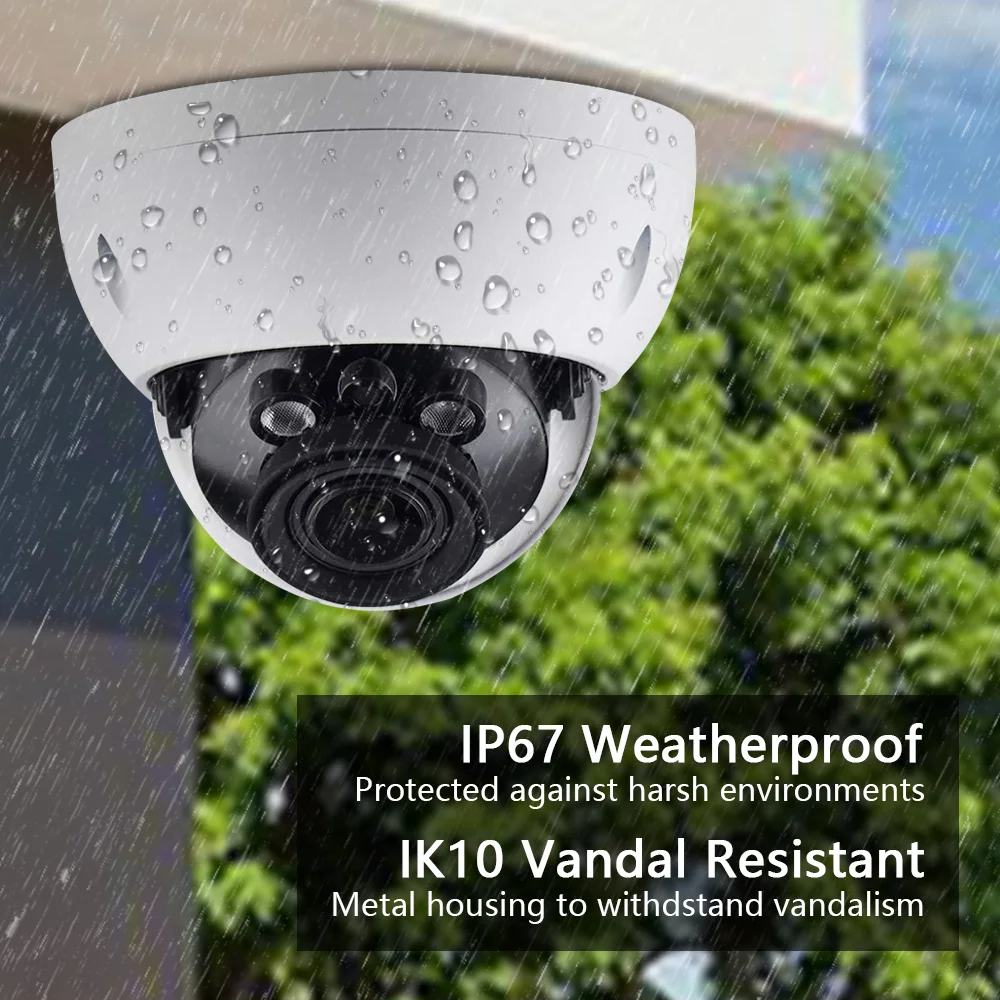 Сетевой видеорегистратор Dahua IPC HDBW4433R ZS 4MP мини IP Камера 2 7 13 5 мм 5xzoom H265 POE CCTV