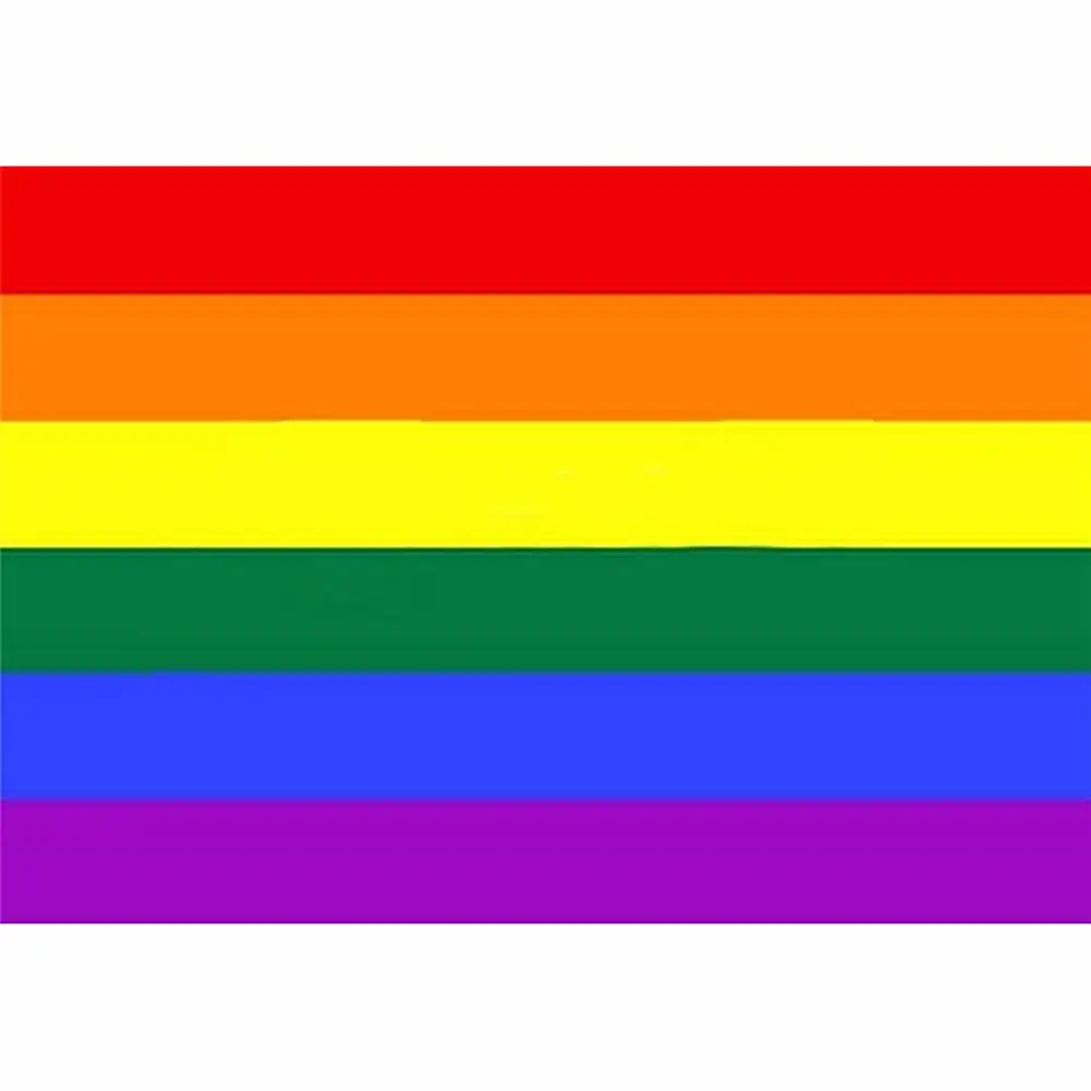 Флаг Гордости геев с изображением ЛГБТ-радуги флаги лесбиянок баннеры для