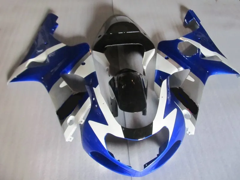 Изготовленные на заказ Обтекатели Кузов для GSXR1000 2001 2002 2003 GSXR 1000 K2 00 01 02 цвет белый