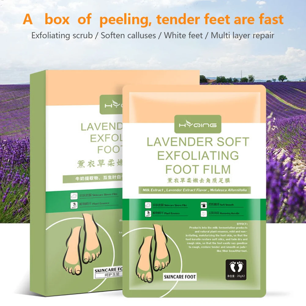 

Foot Mask Peeling Feet Mask Scrub Exfoliating Socks Pedicure Moisturizing Anti Crack Heel Remove Dead Skin Foot Skin Care Patch