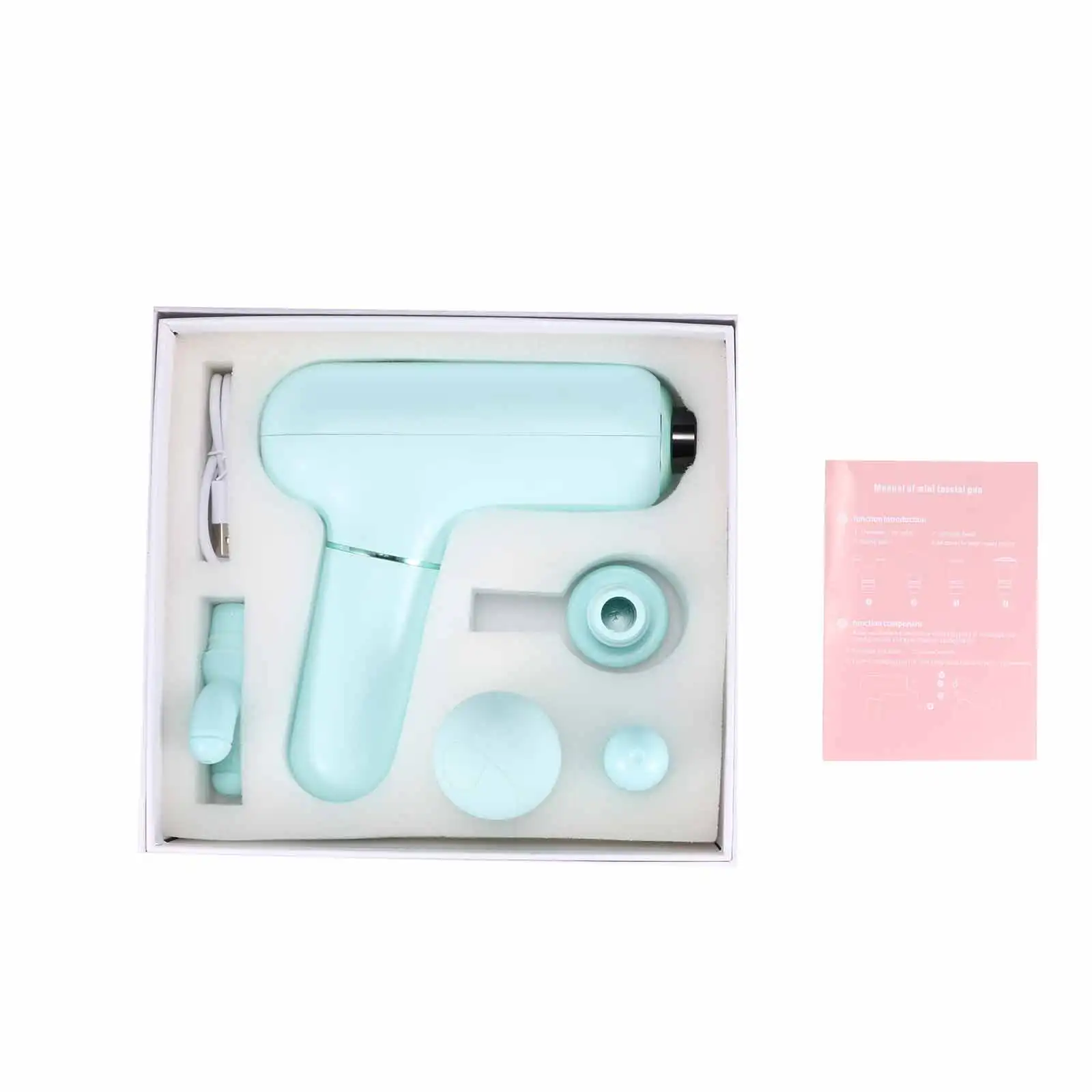 

Massage Gun Rechargeable Deep Tissue Percussion Muscle Massager For Pain Relief Handheld Electric Body Massager