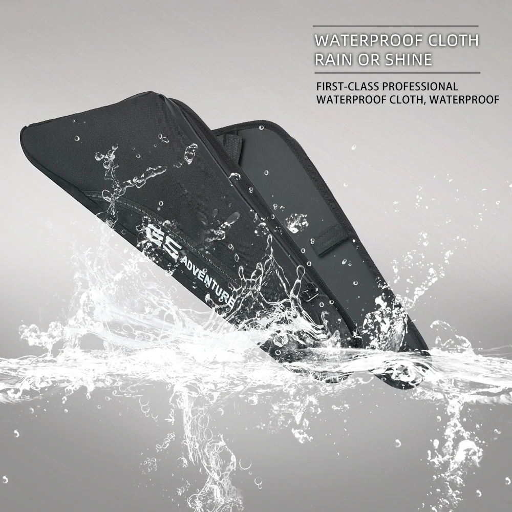 

Для BMW R1200GS ADV LC R1250G аксессуары для мотоциклов для хранения инструментов водонепроницаемая сумка для ремонта инструментов рамка для треугольной сумки для инструментов