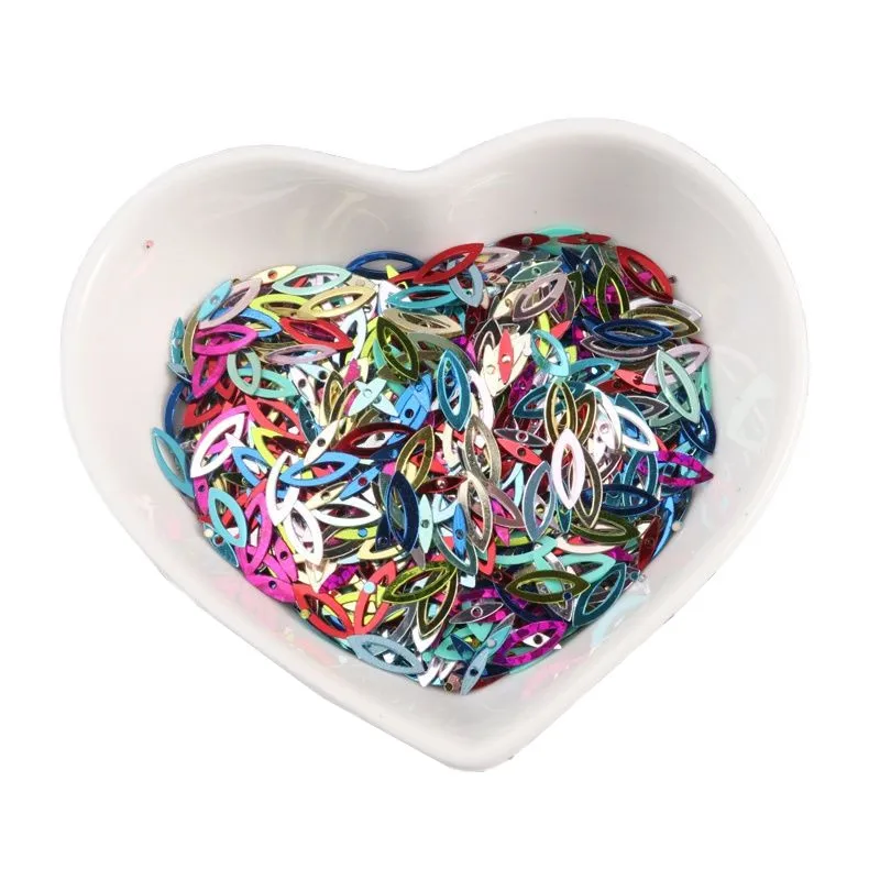 9 5 мм блестки с отверстиями красочные в форме глаза аксессуары для шитья