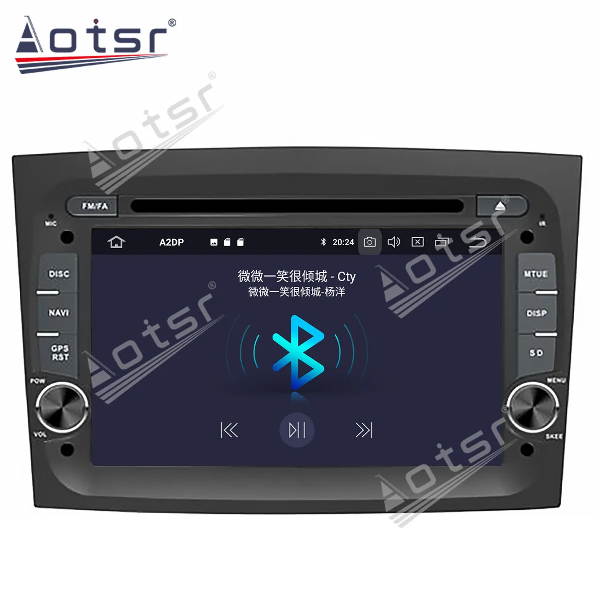 For Fiat Doblo 2016 2017 2018 Car Multimedia Radio Player Stereo screen Android 10 DSP 7 inch IPS Audio GPS Navi head unit | Автомобили и