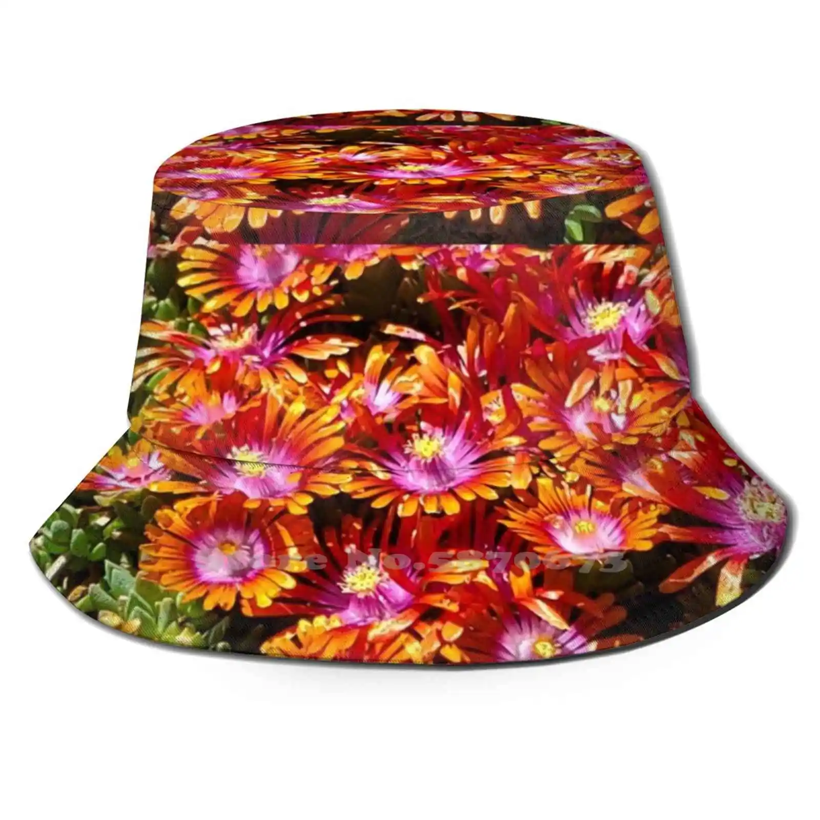 

Sweet Caroline Unisex Summer Outdoor Sunscreen Hat Cap Flower Cute Tiny Mini Pink Yellow Nature