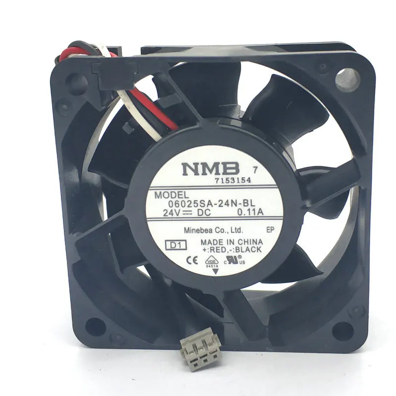 

06025SA-24N-BL 6025 24V 0.11A cooling fan 60*60*25MM hzdo