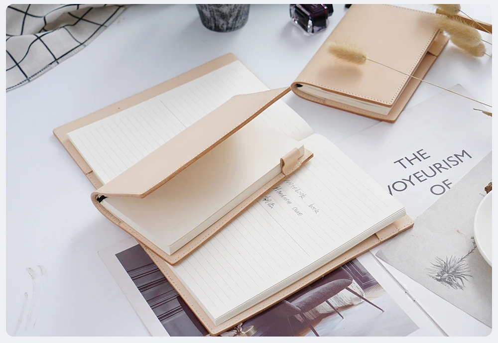 Натуральная кожа блокнот планировщик обложка книги A5 B6 A6 для MD дневник Bullet Journal Рисование Sketchbook