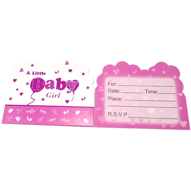 10 шт./упак. Дети сувениры счастливый ребенок душ для маленьких девочек тема