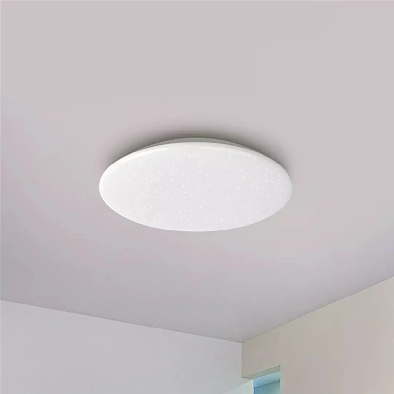 저렴한 Yeelight-ChuXin A2001C450 별이 빛나는 50W 스마트 LED 천장 조명, 밝기 조절 가능한 원격 앱 음성 제어 홈키트 라운드 랜턴 램프