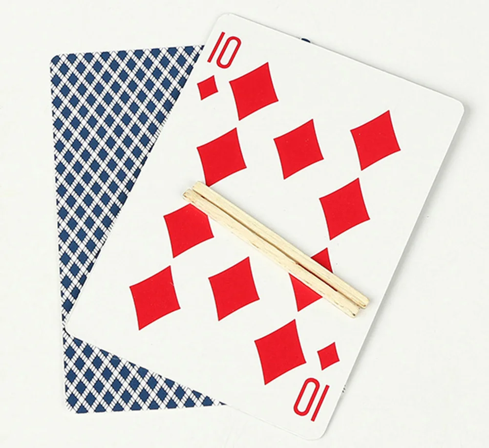 

Floating matches Trick Playing Card Suspension Close Illusion Easy Bar Props Street Mentalism Up Up Toy C