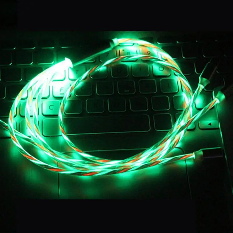 Три линии обтекаемых данных подходят для iphone Type c.|Кабели мобильных телефонов| |