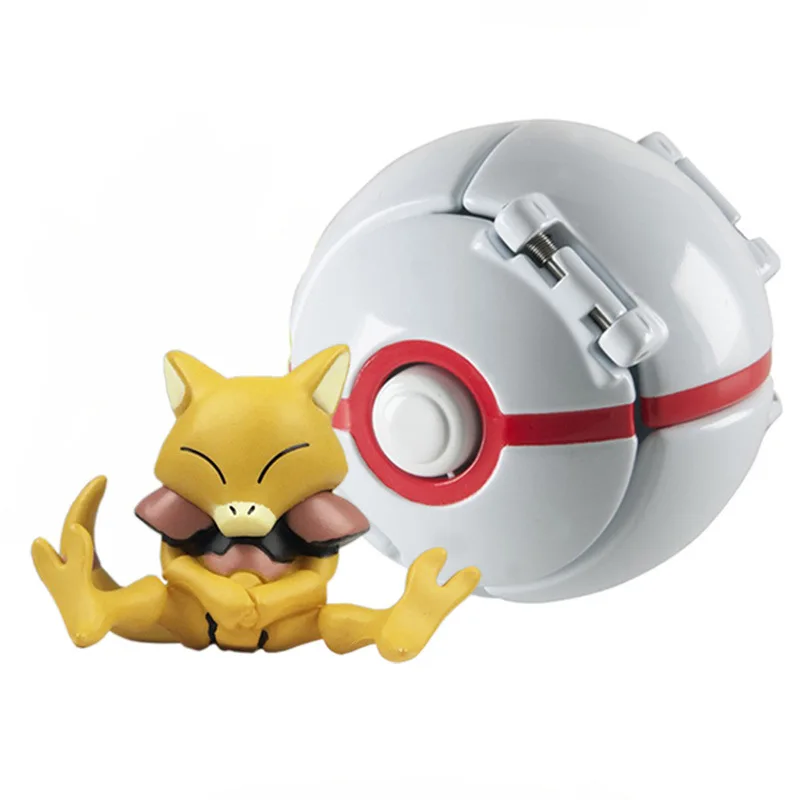 Genuine Pokeball Pokemon Balls Anime Figure Action Pikachu Collect game go Model doll Toys boy kids child Birthday Gift | Игрушки и