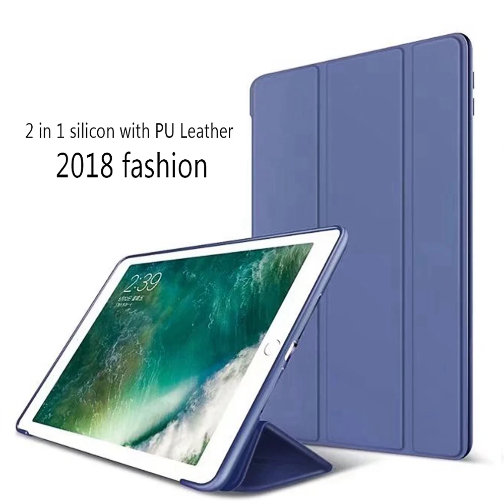 Чехол для Apple ipad 2 3 4 мягкий яркий силиконовый чехол-накладка из ТПУ и ПУ кожи в 1