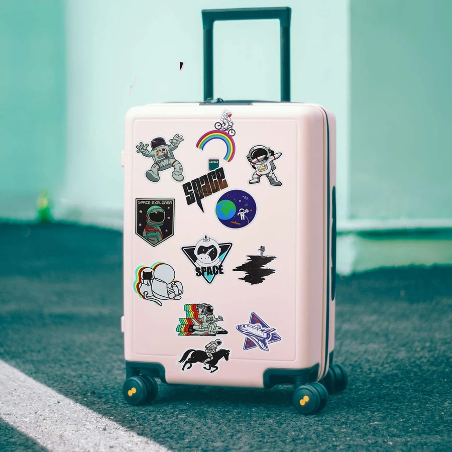 50 шт. наклейки на чемодан скейтборд ноутбук холодильник телефон|Канцелярские