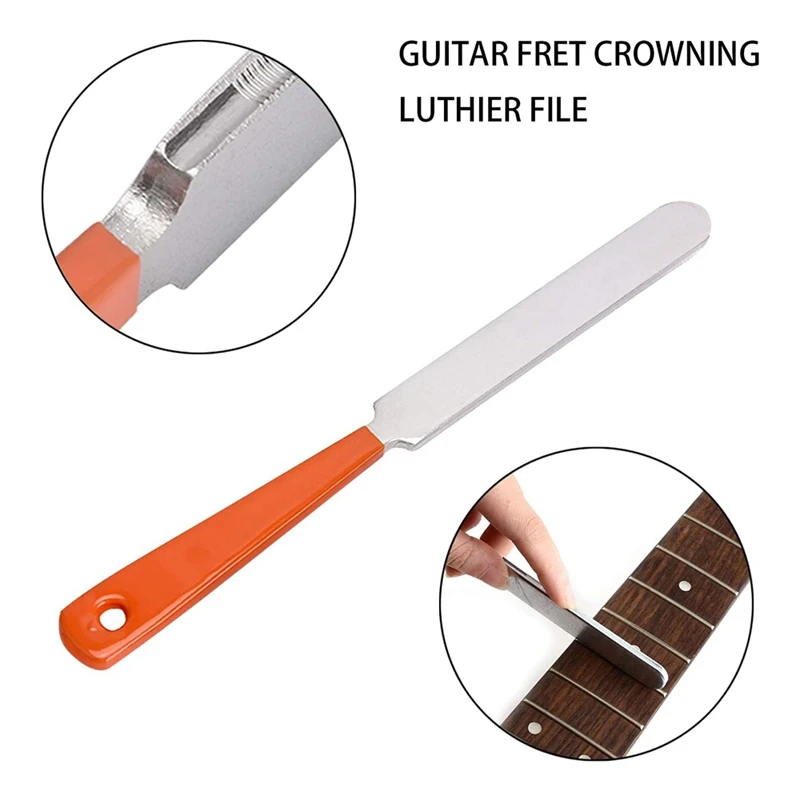 

Guitar Fingerboard Luthier Tool,Including Guitar Leveling Beam with Sandpaper Fingerboard Guard Protectors for Guitar
