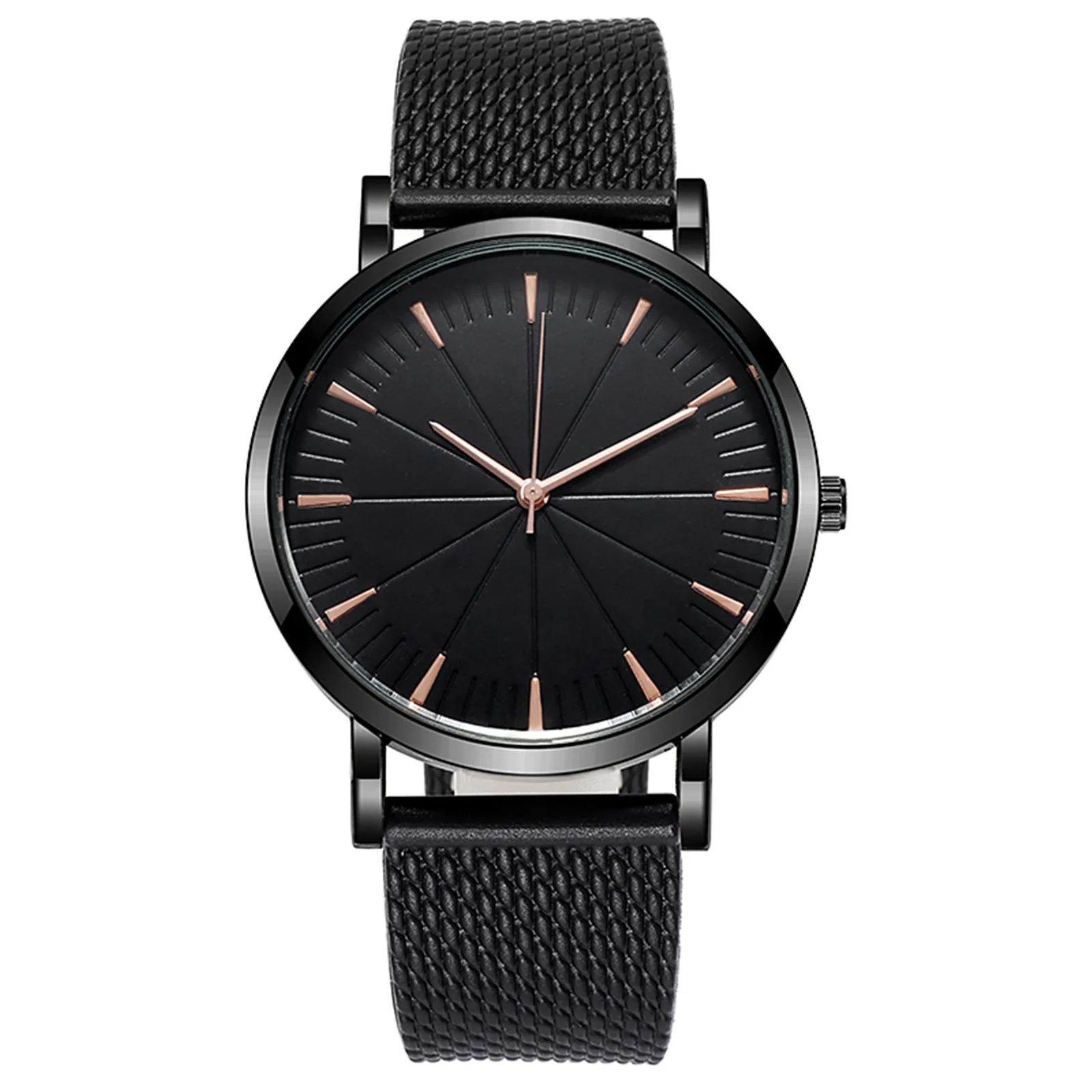 

Men's Casual Business Mesh Strap Quartz Wristwatches Men Digital Wristwatches 50m Waterproof Men Watch 2022 Luxury Brand Montre